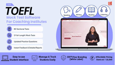 Top TOEFL Mock Test Software for Coaching Institutes (Features, Pricing & Benefits)